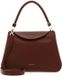 Coccinelle Tiggy Handbag Grained Leather Cognac