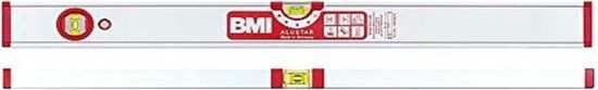 BMI Alustar Waterpas Aluminium Profiel 200 cm Lengte 0,5 mm/m Meetnauwkeurigheid