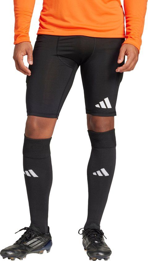 adidas Performance Squadra 25 Korte Keeperslegging met Padding - Heren - Zwart