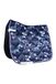 HKM Bloomsbury Zadeldekjes Donkerblauw/Wit Pony Veel.