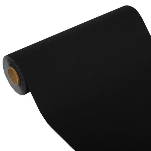 Papstar Tafelloper - 24m x 40cm - Zwart