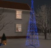 Prolenta Maison Exclusive LED kerstboom, kegelvorm, blauw, 3000 LED's, 230x800 cm