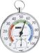 TFA Dostmann 45.2027 Thermo- en hygrometer Zilver