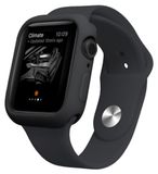 Drphone Apple Watch 1/2/3 42mm Case – Kras en Schokbestendig TPU - Zwart