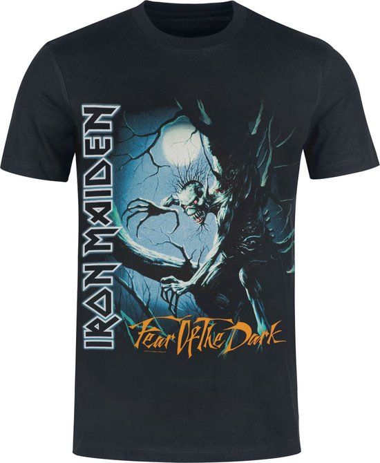 Iron Maiden Fear Of The Dark - Heavyweight Heren T-shirt - zwart - XXL