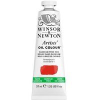 Winsor W&N Artists oil paint 37ml - 901 Cadmium Free Red