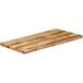 Plateau de table en bois de manguier brut, plateau de bureau, plateau de table à bord vivant 120x60x2,5 cm