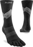Injinji Run Lightweight Crew Coolmax teensokken - Zwart - 44-47