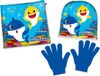 Pinkfong Baby Shark Winterset Blauw Polyester 3-delig Unisex One Size