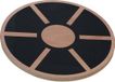 Relaxdays Balance Board, Hout, Rond, 8 x 40 cm, Natuur/Zwart