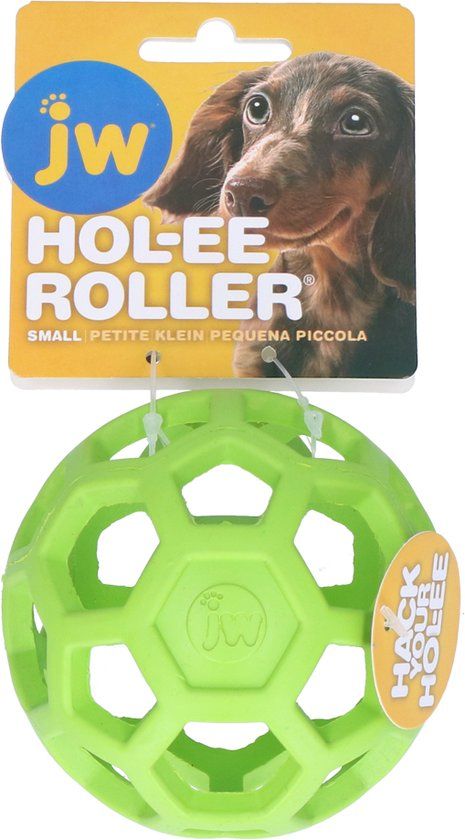 JW Pet JW HOL-EE ROLLER Hondenspeeltje - Groen - S