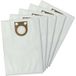 Bosch 5x Sacs Compatible Avec Gas 1200, Gas 1200 L Professional, Gas 15 Aspirateur - Microfibres Non Tissées, 43cm X 33cm, Blanc - Vhbw
