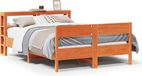 vidaXL Bedframe Massief Grenenhout Wasbruin 120x200 cm