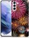 B2Ctelecom Back Cover voor Samsung Galaxy S21 Plus Silicone Back Cover Vuurwerk