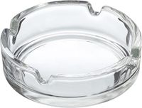 Merkloos / Sans marque Cepewa Gmbh Asbak - transparant - D10 cm - glas