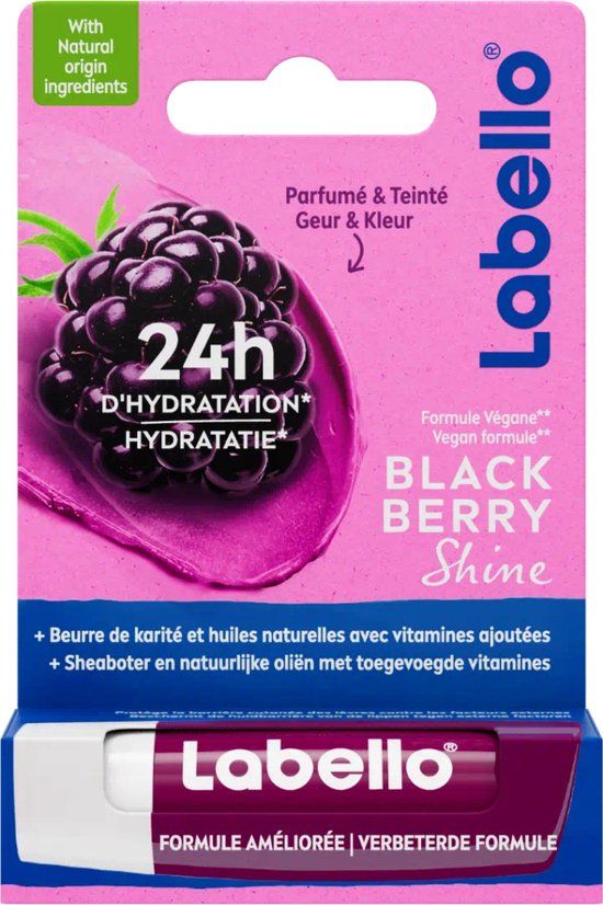 Labello BlackBerry Shine Lippenbalsem