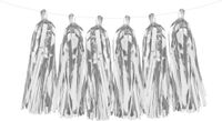 PartyDeco Tassel Slinger Zilver