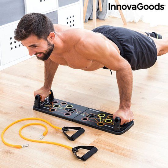 Pico NL® Push Up Board - Fitness Apparaten voor Thuis - Krachttraining - Inclusief Weerstandsbanden