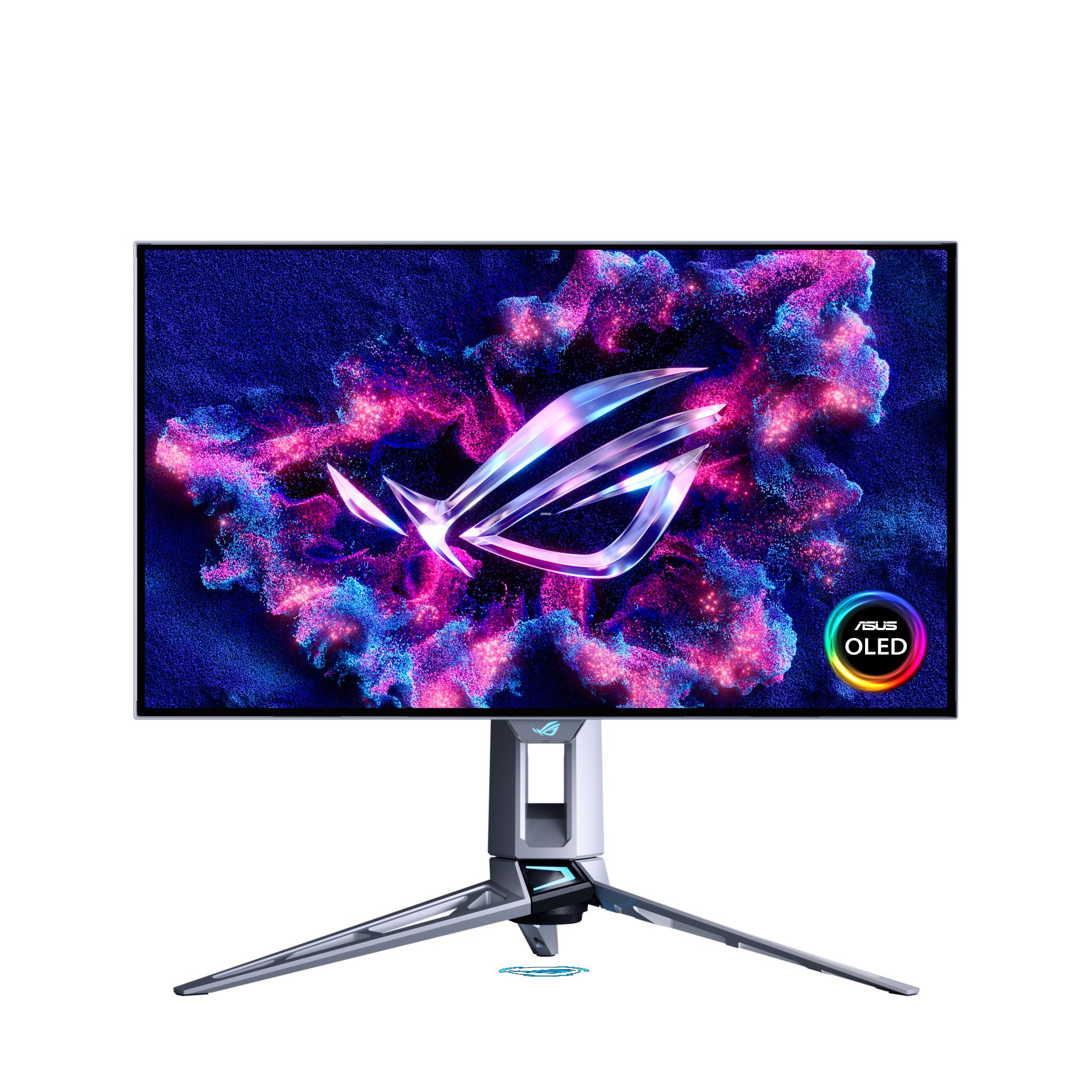 ASUS ROG Swift OLED PG27AQWP-W 26.5" 2560 x 1440 Quad HD LCD Monitor - Silver