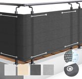 Sol Royal Solvision HB2 – Balkonscherm Antraciet 90x600cm HDPE