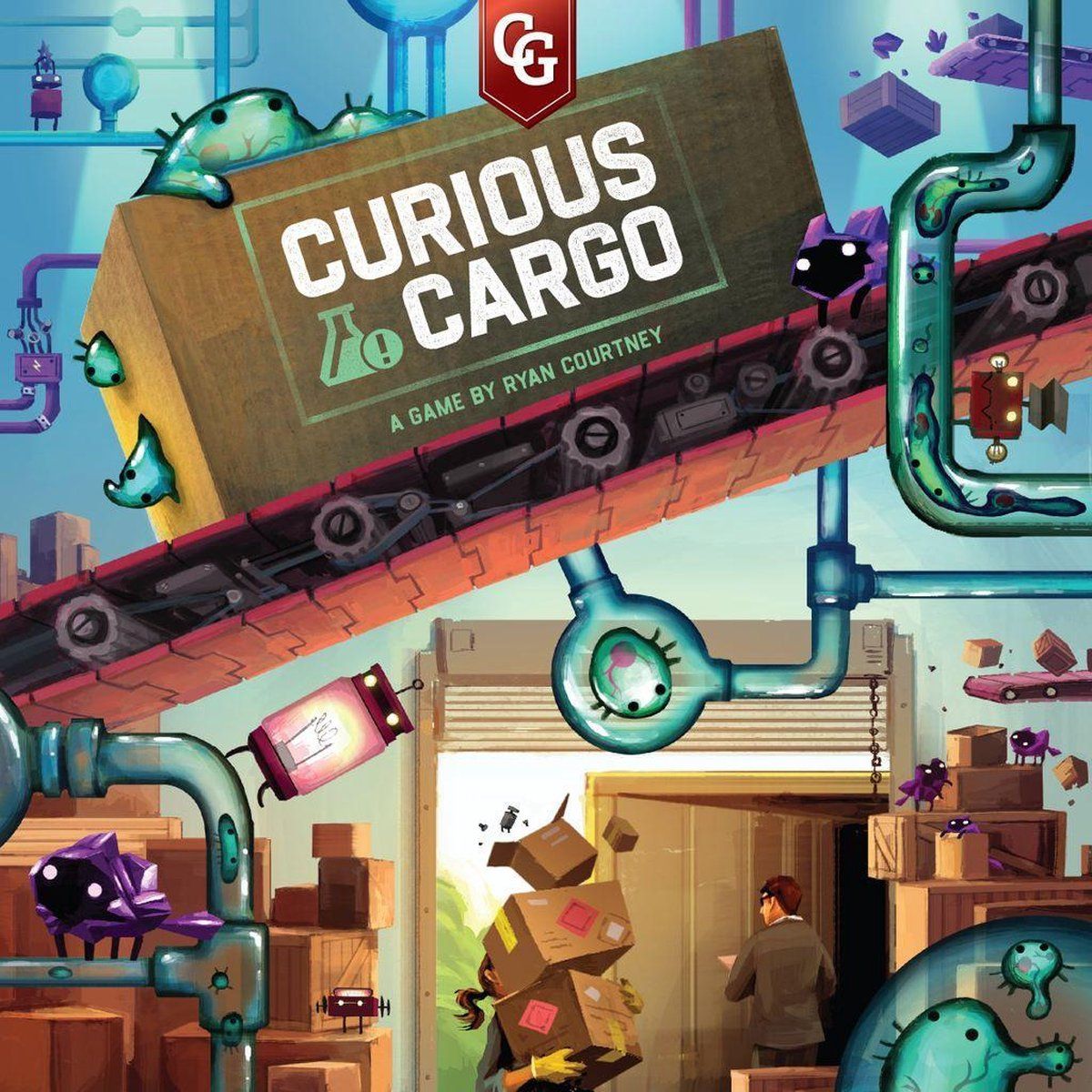 Capstone Games Curious Cargo - Bordspel