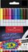 Faber-Castell Grip Bold viltstiften, kartonetui, 10 stuks