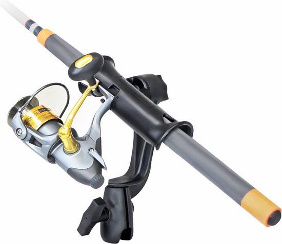 RAM Mounts USA LLC Tube Jr.™ Rod Holder met Revolution Arm zonder Base RAP-390-RB-NBU Zwart Kunststof
