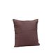 Hübsch Coussin Floy Marron/Rouge
