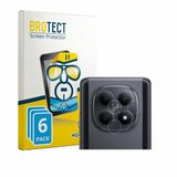 BROTECT - Screenprotector voor Xiaomi Poco M8 (ALLEEN Camera) - Folie Beschermfolie transparant 6 Stuks