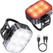 Inlustro LED Fietslamp Set - Voorlicht / Achterlicht - Fietslampjes Rood en Wit - Fietslicht Koplamp - Waterdicht / USB Oplaadbaar