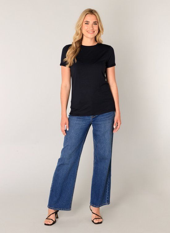 BASE LEVEL Yalba T-Shirt - Dark Blue - maat 48