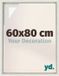 yd, Cadre 60x80 cm White Wash - Cadre pour toile - MDF Lyon