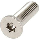 Tête cylindrique Torx M3x6 Inox A2 à profil bas