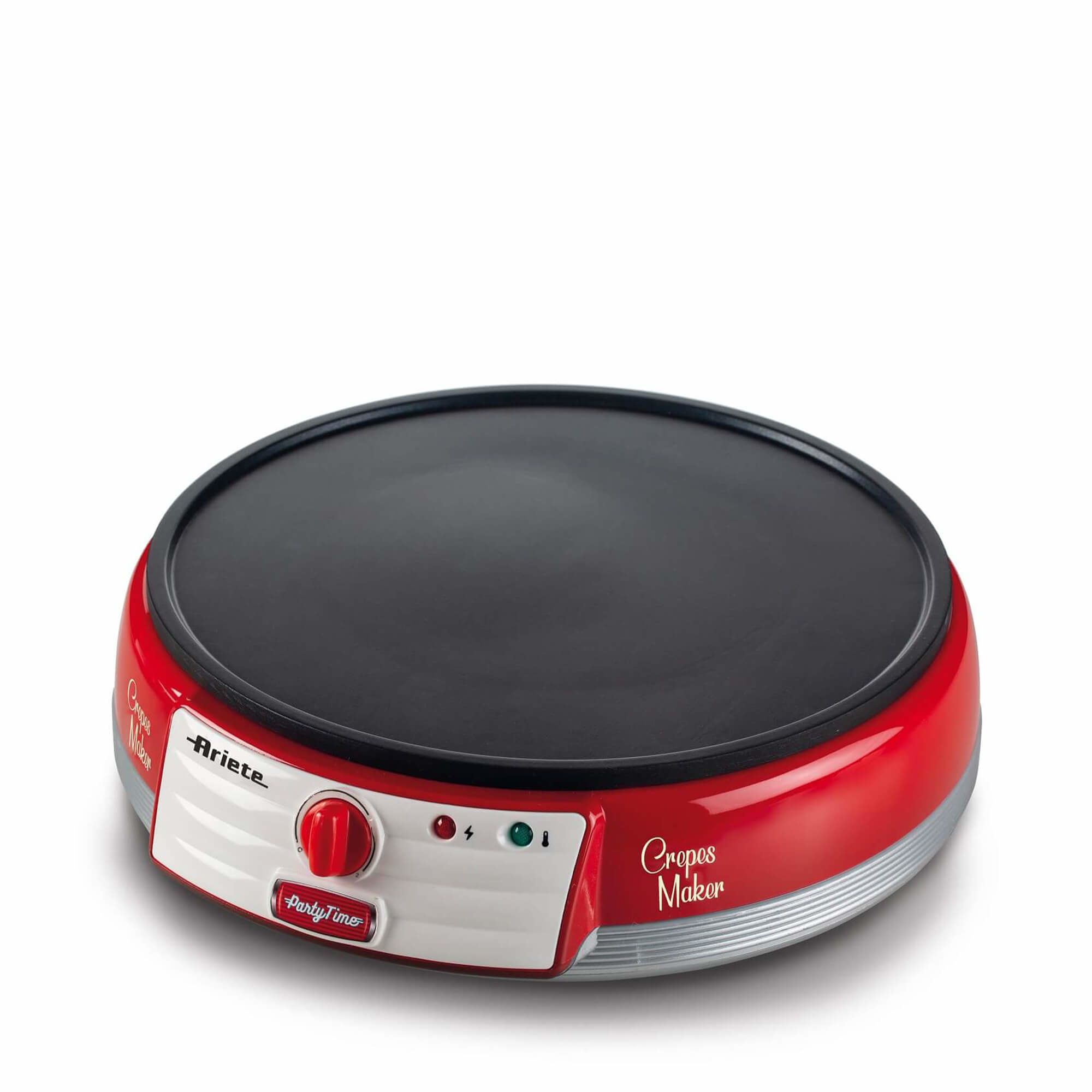 Ariete Retro 202/00 Partytime Crêpe Maker - 1000W - Red