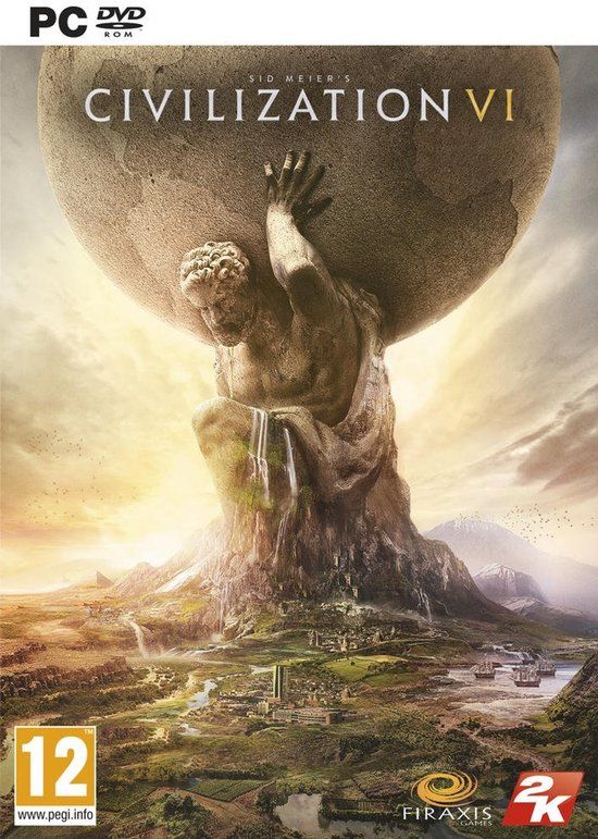 Take Two Interactive Civilization VI, PC Standard Edition, Strategy, DVD-ROM, English, French