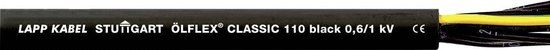 LAPP ÖLFLEX® CLASSIC BLACK 110 Câble de commande 2 x 1.5 mm² Noir 1120306/1 par mètre