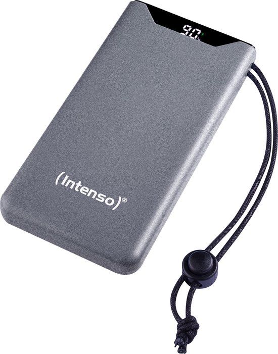 Intenso F10000 Powerbank - 10000 mAh - 20W - Grijs