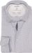 OLYMP 24/7 Luxor modern fit chemise - tricot - blanc avec motif bleu clair et foncé - Facile à repasser - Tour de cou : 41