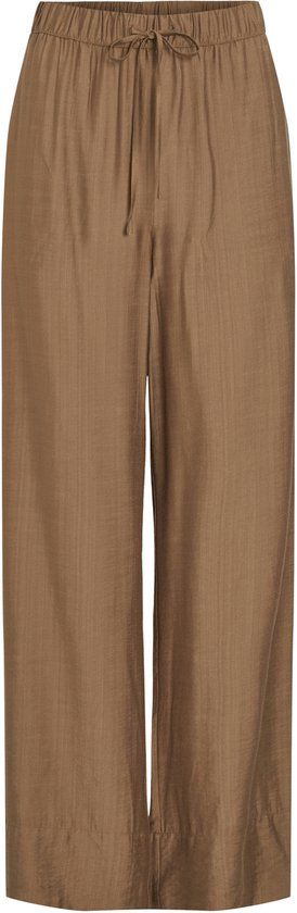 VILA VIJOBBA HW WIDE PANTS Dames Leggings Nuthatch 36