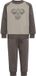 Hummel Kindertrainingspak Hmlmini Reg Bumble Set Dark Gull Gray Katoen