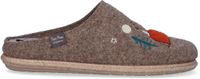 Toni Pons Charlie Heren Pantoffels Vilt Beige - Maat 42