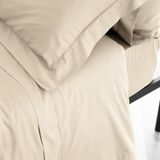 Fantasy Sateen Natural beddengoedset voor bedden met 135-210 x 280 cm + kussensloop 50 x 155 cm