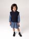 Vertbaudet Robe 2-en-1 pour filles bleu marine