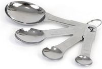 Merkloos Set Lepels (12,5 x 5 cm) Metaal Vaatwasser Veilig