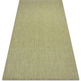 Sizal Tapis Sizal Sion A5165a Mélange Tissé À Plat Vert Green 140x190 cm