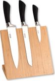 Kesper FSC® Messenblok Magnetisch - Bamboe Houten Messenhouder - 23 x 13 x 20 Cm