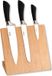 Kesper FSC® Messenblok Magnetisch - Bamboe Houten Messenhouder - 23 x 13 x 20 Cm
