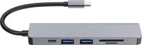 Conceptronic DONN02G laptop dock & poortreplicator USB 3.2 Gen 1 (3.1 Gen 1) Type-C Aluminium