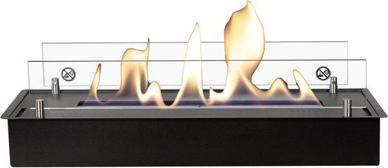 Xaralyn Bio-ethanol inbouwhaard - 3 KW - Zwart - 50 m² - 5820LB