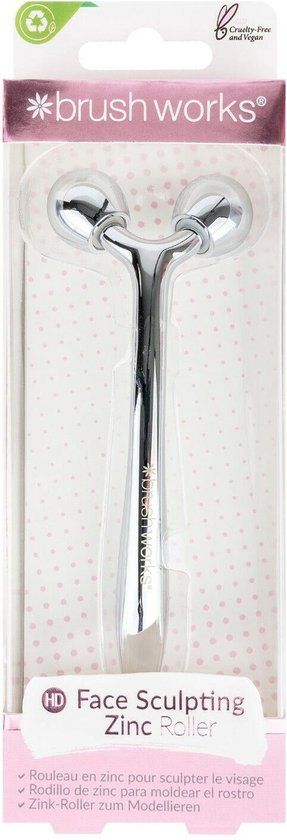 Brushworks Face Sculpting Zinc Roller